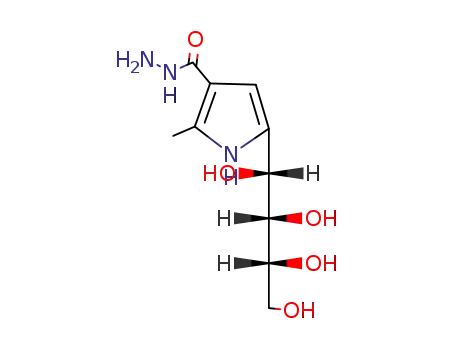 2-methyl-5-(D-arabino-tetrahydroxybutyl)-3-pyrrolecarbohydrazide