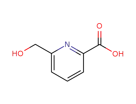 Molecular Structure of 1197-10-0 (6-HYDROXYMETHYL-PYRIDINE-2-CARBOXYLIC ACID)