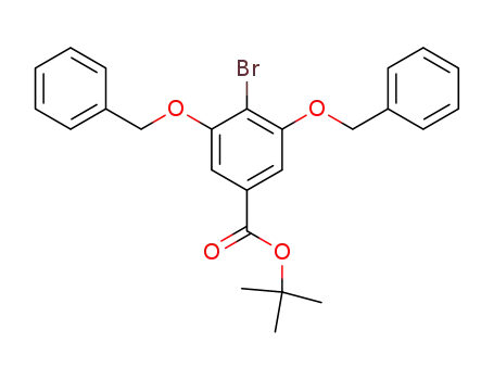 tert-Butyl 3,5-bis(benzyloxy)-4-bromobenzoate