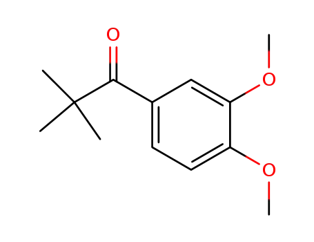 Molecular Structure of 30314-46-6 (α,α-Dimethyl-3',4'-dimethoxypropiophenone)