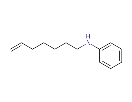 N-(6-hepten-1-yl)aniline