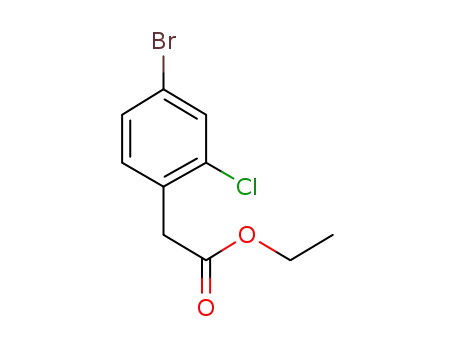 4-브로모-2-클로로벤젠아세트산 에틸 에스테르