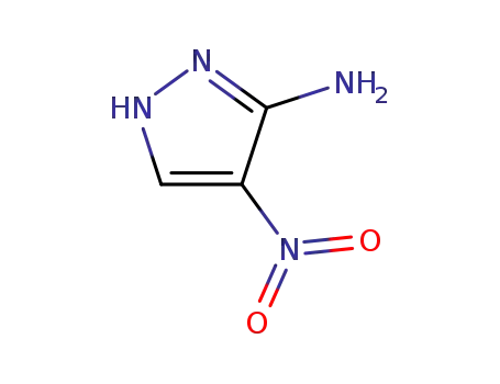 Molecular Structure of 16115-82-5 (3-Amino-4-nitropyrazole)