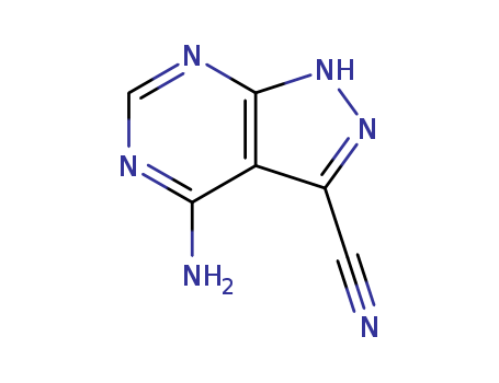 4-Amino-3-cyanopyrazolo[3,4-d]pyrimidine cas  6826-96-6