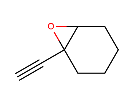 Molecular Structure of 932-03-6 (7-Oxabicyclo[4.1.0]heptane, 1-ethynyl-)