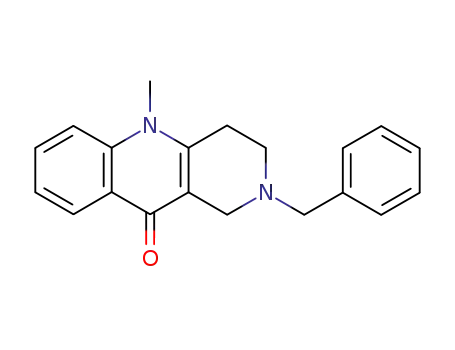 2-benzyl-5-methyl-1,2,3,4,5,10-hexahydro-benzo<b>-1,6-naphthyridin-10-one