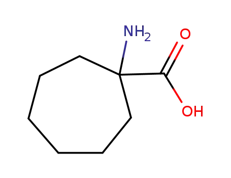 Molecular Structure of 6949-77-5 (1-AMINO-1-CYCLOHEPTANECARBOXYLIC ACID)