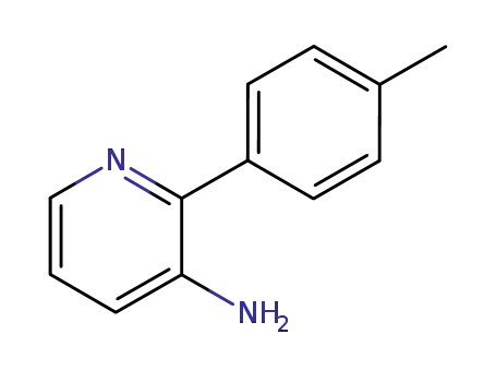 Molecular Structure of 886508-73-2 (3-amino-2-(p-tolyl)pyridine)