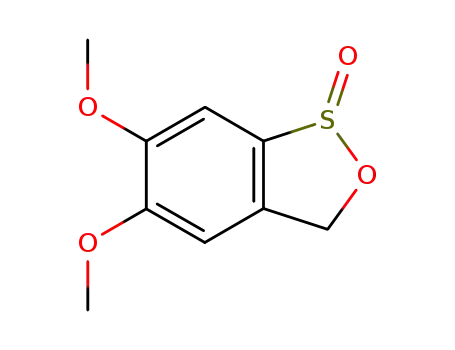 5,6-dimethoxy-3H-benz<2,1>oxathiole S-oxide