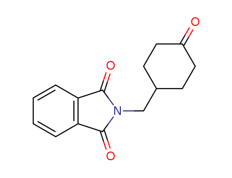 2-[(4-oxocyclohexyl)methyl]isoindole-1,3-dione