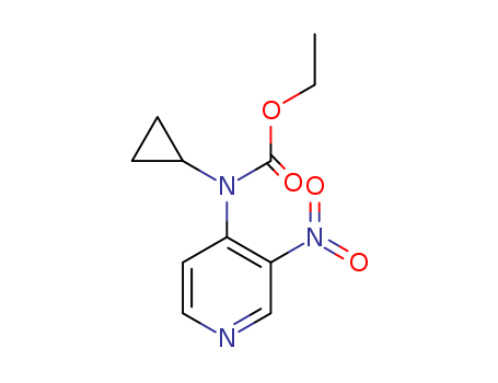 Carbamic acid,cyclopropyl(3-nitro-4-pyridinyl)-, ethyl ester (9CI)