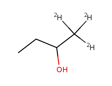 Molecular Structure of 53716-61-3 (SEC-BUTANOL-1,1,1-D3)