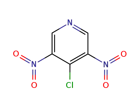 Molecular Structure of 10425-70-4 (4-chloro-3,5-dinitro-pyridine)
