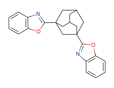 Molecular Structure of 62472-43-9 (2,2'-adamantane-1,3-diyl-bis-benzooxazole)