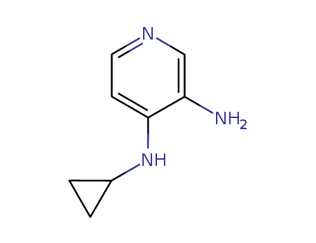 3,4-Pyridinediamine,N4-cyclopropyl-(9CI)  Cas no.146950-68-7 98%