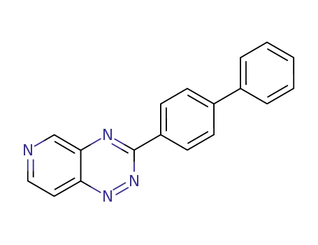 Molecular Structure of 121845-61-2 (3-(biphenyl-4-yl)pyrido[3,4-e][1,2,4]triazine)