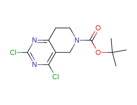 Pyrido[4,3-d]pyrimidine-6(5H)-carboxylicacid, 2,4-dichloro-7,8-dihydro-, 1,1-dimethylethyl ester