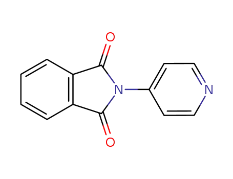 Molecular Structure of 69076-65-9 (1H-Isoindole-1,3(2H)-dione, 2-(4-pyridinyl)-)
