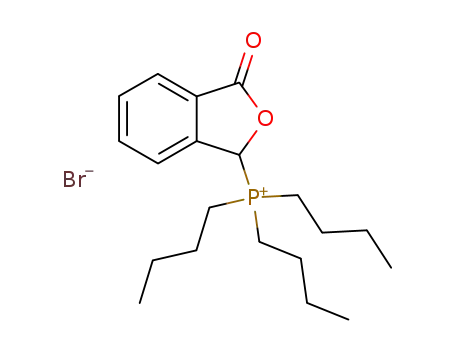 Tributyl-(3-oxo-1,3-dihydro-isobenzofuran-1-yl)-phosphonium; bromide