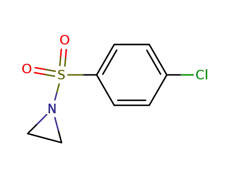 Molecular Structure of 50707-38-5 (N-(4-chlorophenylsulphonyl)aziridine)