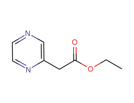 Molecular Structure of 1060815-23-7 (Pyrazin-2-yl-acetic acid ethyl ester)