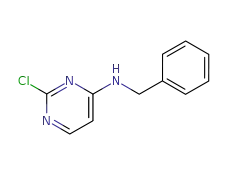 Molecular Structure of 71406-74-1 (N-BENZYL-N-(2-CHLOROPYRIMIDIN-4-YL)AMINE)
