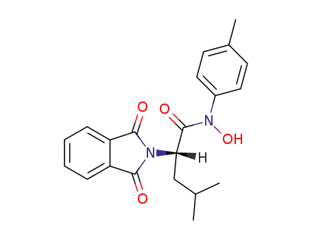 (S)-2-(1,3-Dioxo-1,3-dihydro-isoindol-2-yl)-4-methyl-pentanoic acid hydroxy-p-tolyl-amide