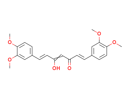1,7-Bis-(3,4-dimethoxyphenyl)-5-hydroxy-hepta-1,4,6-trien-3-one