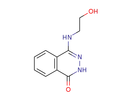 Molecular Structure of 23279-81-4 (4-[(2-Hydroxyethyl)amino]-1(2H)-phthalazinone)