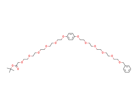 3,6,9,12,15-Pentaoxaheptadecanoic acid,
17-[4-[(16-phenyl-3,6,9,12,15-pentaoxahexadec-1-yl)oxy]phenoxy]-,
1,1-dimethylethyl ester