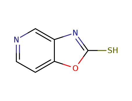 Molecular Structure of 120640-76-8 (Oxazolo[4,5-c]pyridine-2(3H)-thione)