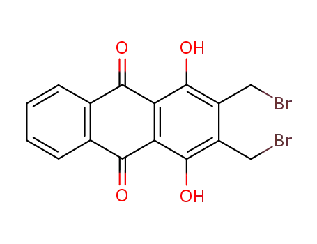 2,3-bis(bromomethyl)-1,4-dihydroxyanthracene-9,10-dione