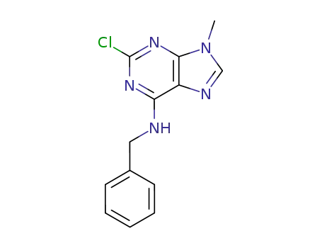 2-CHLORO-6-BENZYLAMINO-9-메틸퓨린