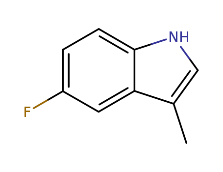 5-Fluoro-3-methylindole cas  392-13-2