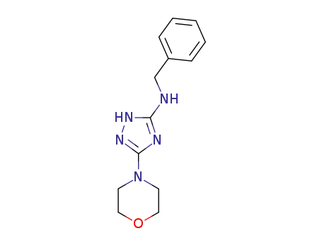 1H-1,2,4-Triazol-3-amine, 5-(4-morpholinyl)-N-(phenylmethyl)-