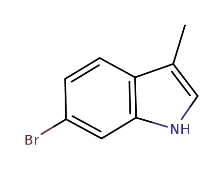 Molecular Structure of 1219741-50-0 (6-broMo-3-Methyl-1H-indole)