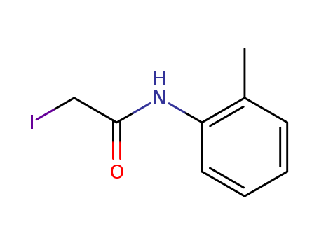 2-iodo-N-(2-methylphenyl)acetamide cas  73663-82-8