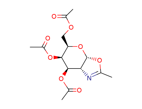 5H-Pyrano[3,2-d]oxazole-6,7-diol,5-[(acetyloxy)methyl]-3a,6,7,7a-tetrahydro-2-methyl-,6,7-diacetate,(3aR,5R,6R,7R,7aR)-