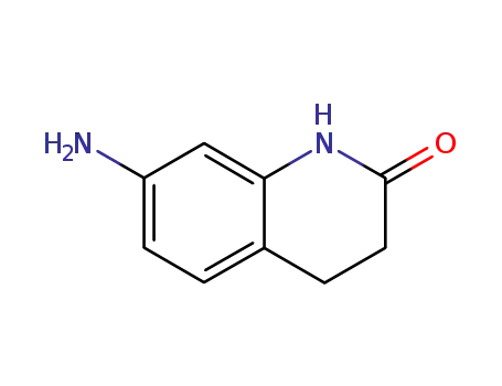 Molecular Structure of 22246-07-7 (7-Amino-3,4-dihydro-1H-quinolin-2-one)