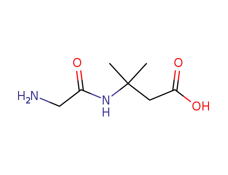 Molecular Structure of 501095-35-8 (β-glycylamino-isovaleric acid)
