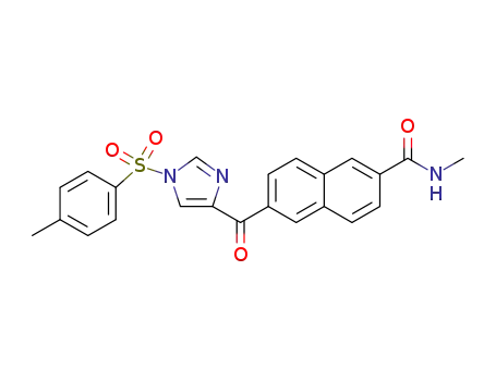 N-methyl-6-[(1-tosyl-1H-imidazol-4-yl)carbonyl]-2-naphthamide