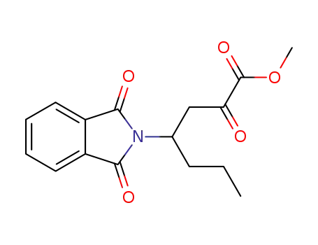 4-(1,3-dioxo-1,3-dihydro-isoindol-2-yl)-2-oxo-heptanoic acid methyl ester