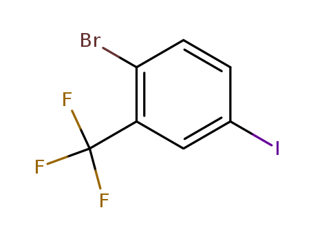 1-Bromo-4-iodo-2-(trifluoromethyl)-benzene