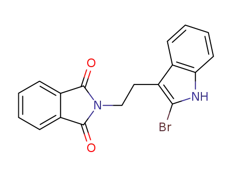 1H-Isoindole-1,3(2H)-dione, 2-[2-(2-bromo-1H-indol-3-yl)ethyl]-