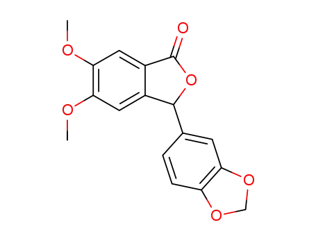 5,6-Dimethoxy-3-(1,3-benzodioxol-5-yl)isobenzofuran-1(3H)-one