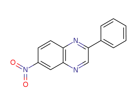 Molecular Structure of 71896-99-6 (6-NITRO-2-PHENYLQUINOXALINE)