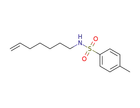 Molecular Structure of 1353723-21-3 (N-(hept-6-en-1-yl)-4-methylbenzenesulfonamide)