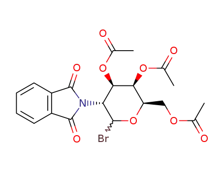 3,4,6-tri-O-acetyl-2-deoxy-2-phthalimido-α,β-D-galactopyranosyl bromide