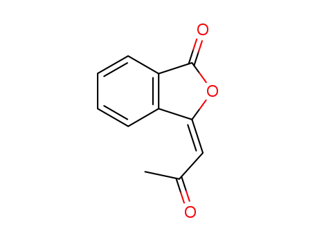 Molecular Structure of 4333-68-0 ((E)-3-Acetonyliden-isobenzofuran-1(3H)-on)