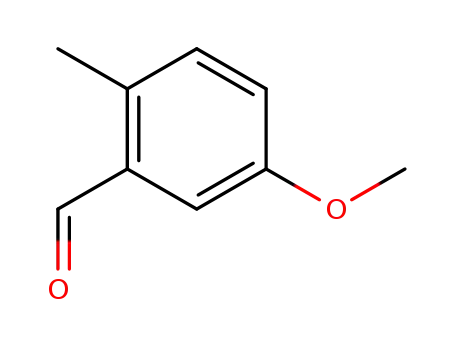 Molecular Structure of 56724-09-5 (5-METHOXY-2-METHYLBENZALDEHYDE)